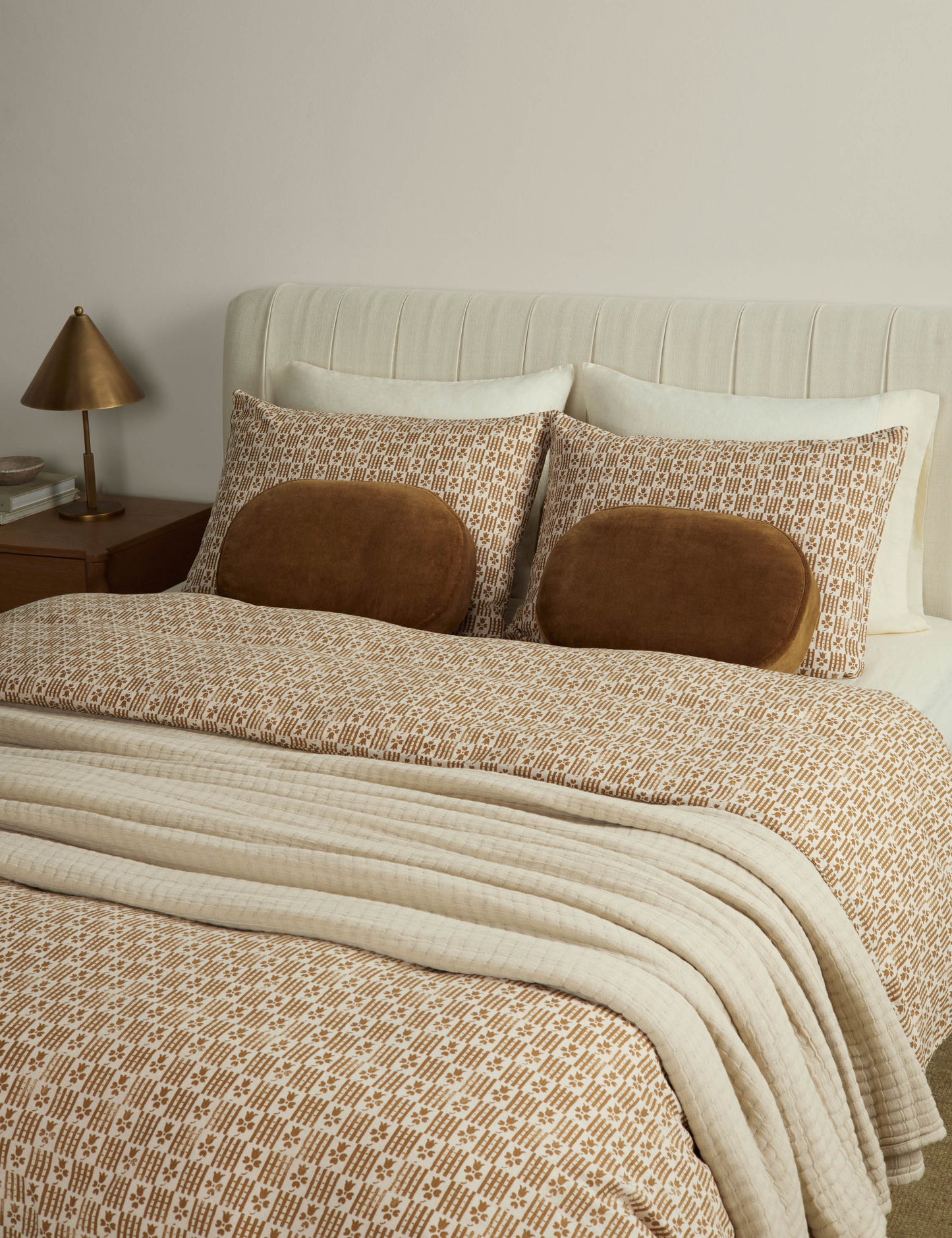 Ensemble de draps en lin et coton Hedra