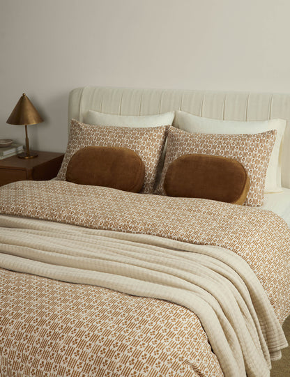 Ensemble de draps en lin et coton Hedra