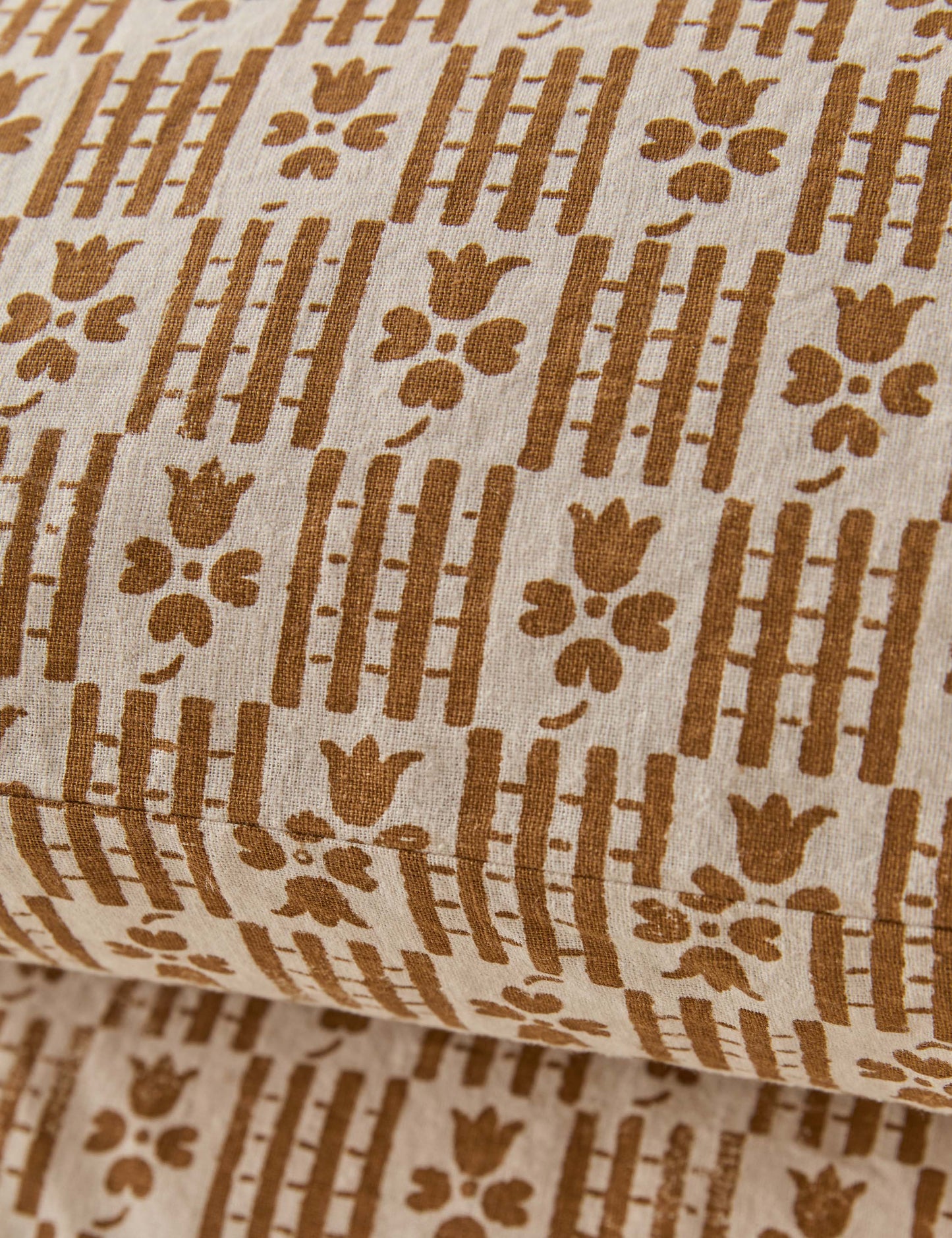 Ensemble de taies d'oreiller en coton et lin Hedra