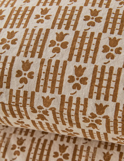 Ensemble de taies d'oreiller en coton et lin Hedra