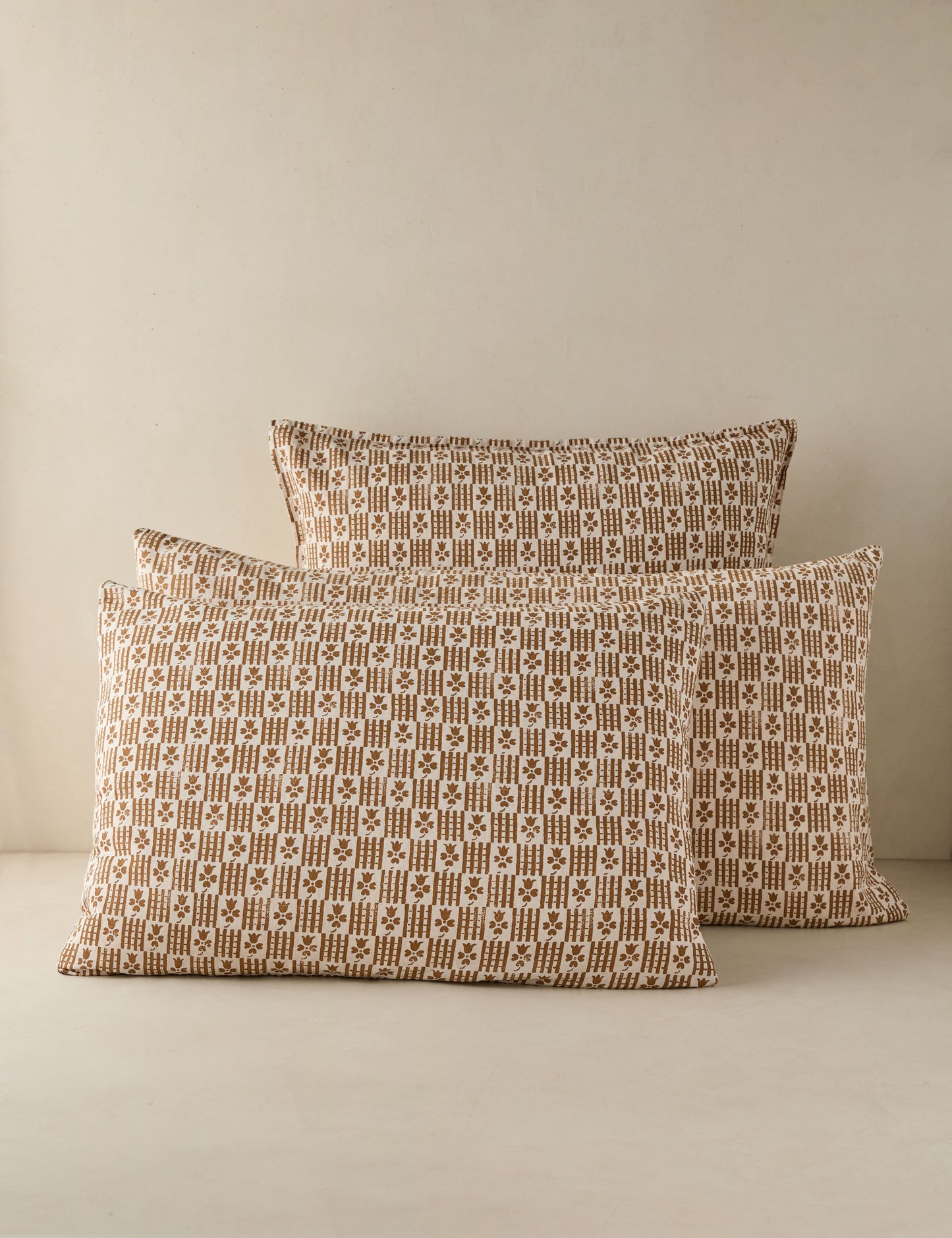 Taie d'oreiller Hedra en lin et coton