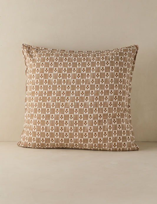 Taie d'oreiller Hedra en lin et coton