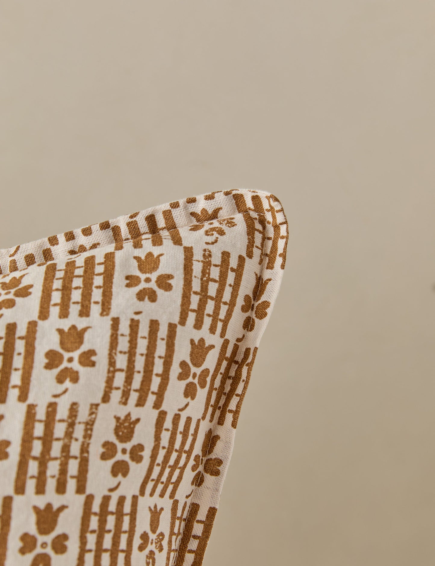 Taie d'oreiller Hedra en lin et coton