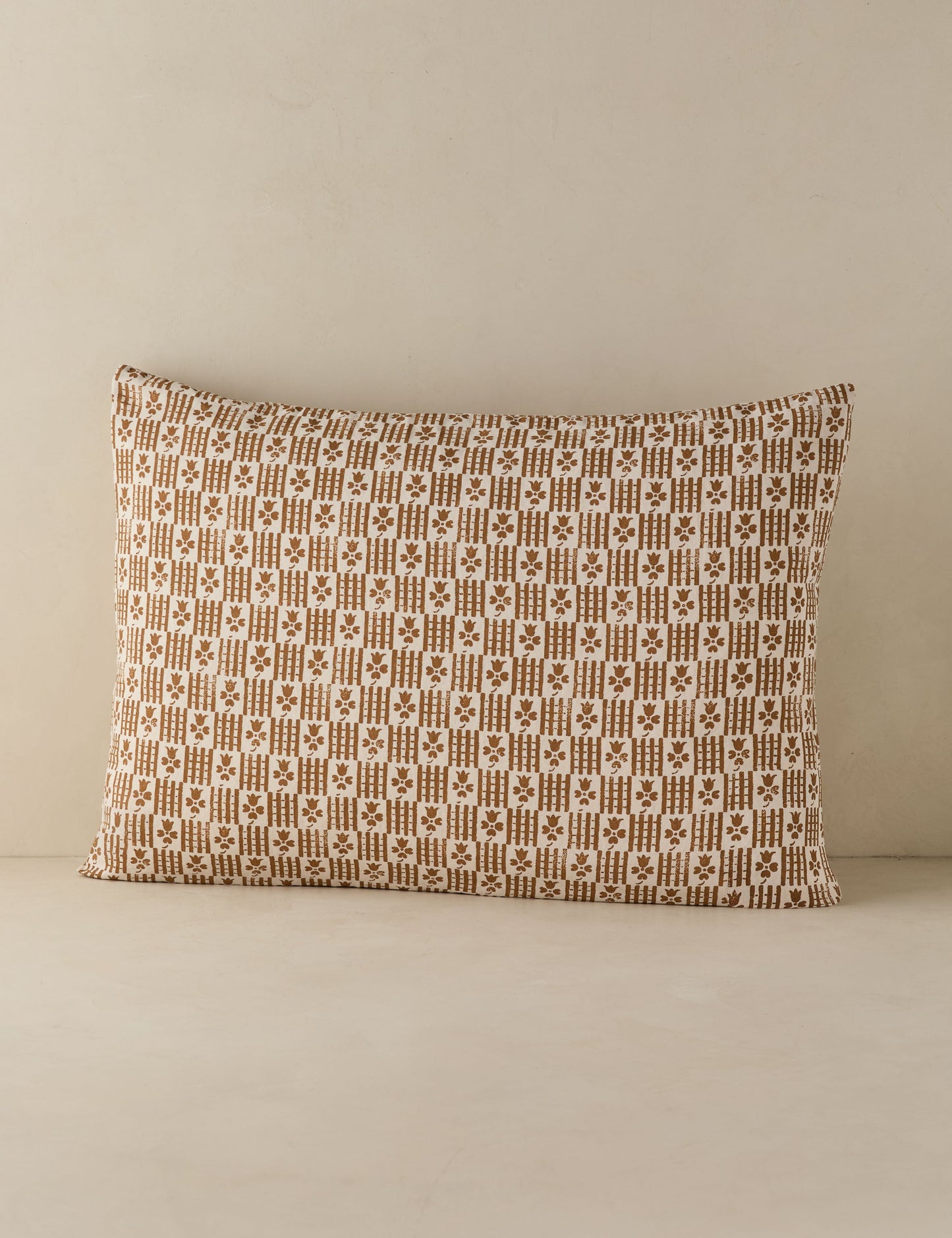 Taie d'oreiller Hedra en lin et coton