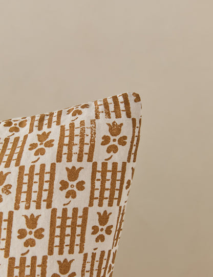 Taie d'oreiller Hedra en lin et coton