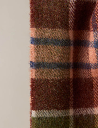 Plaid en laine d'agneau Holm