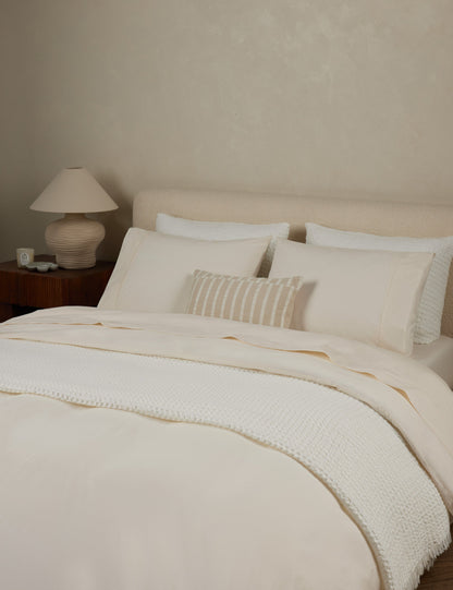 Ensemble de draps en percale lavée Juna