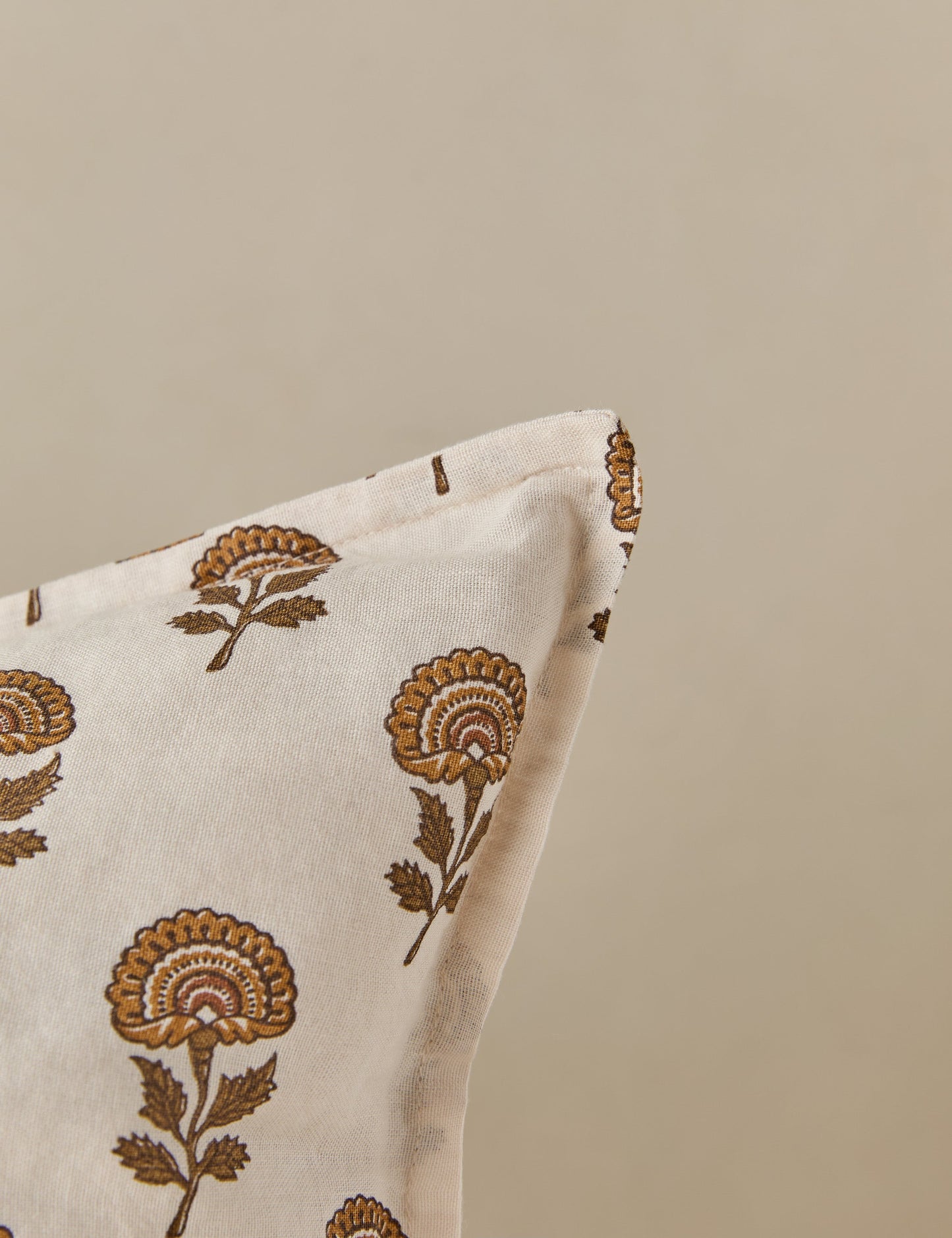 Taie d'oreiller Langford en lin et coton