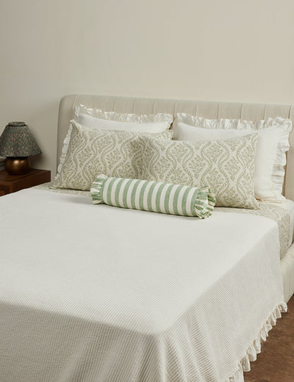 Couvre-lit en coton Maebry