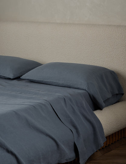 Taies d'oreiller Melia en lin européen® (lot de 2)