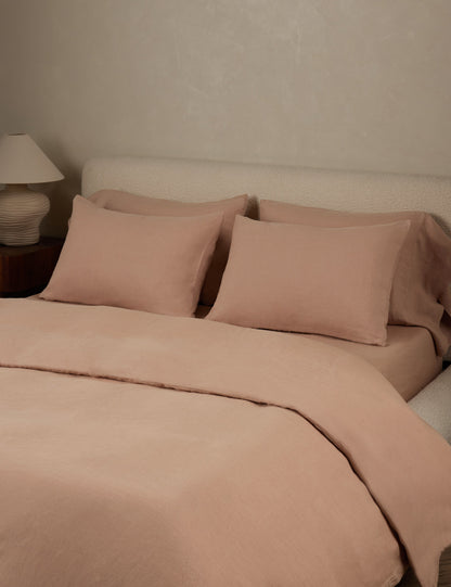 Taie d'oreiller Melia en lin européen®