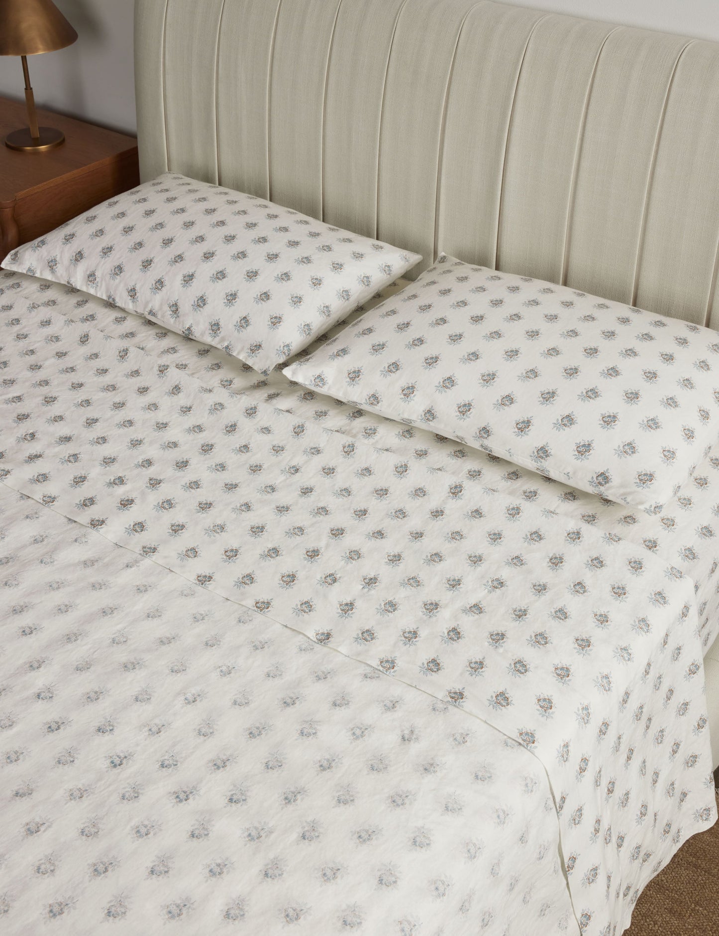 Ensemble de draps en lin et coton de Montréal