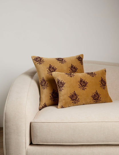 Oreiller en velours de Montréal