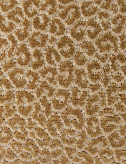 Coussin lombaire en velours Panthera par Scalamandre