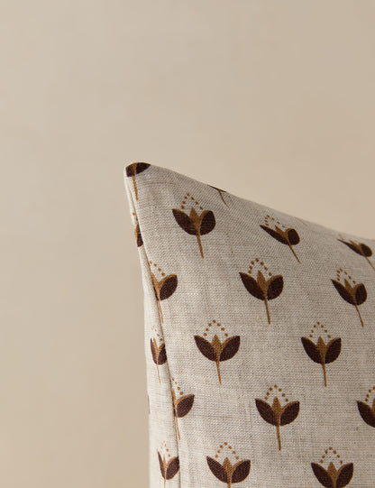 Oreiller en lin Poiret