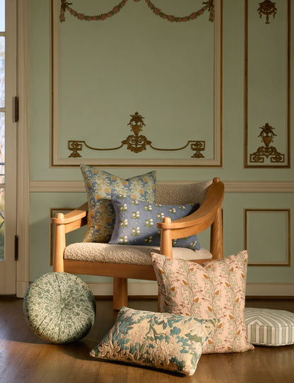 Oreiller en lin et coton Catesby