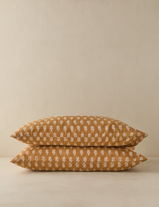 Ensemble de taies d'oreiller en lin et coton Stanfield