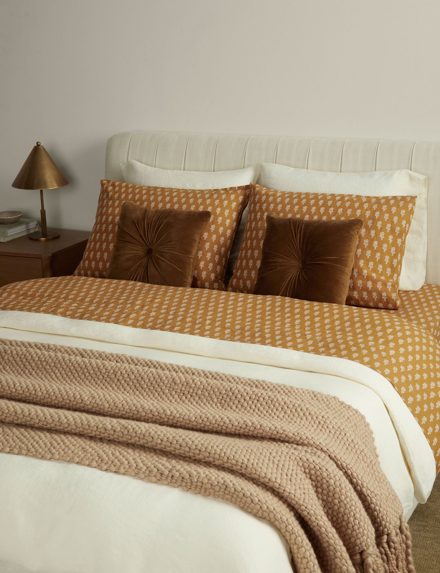 Ensemble de taies d'oreiller en lin et coton Stanfield