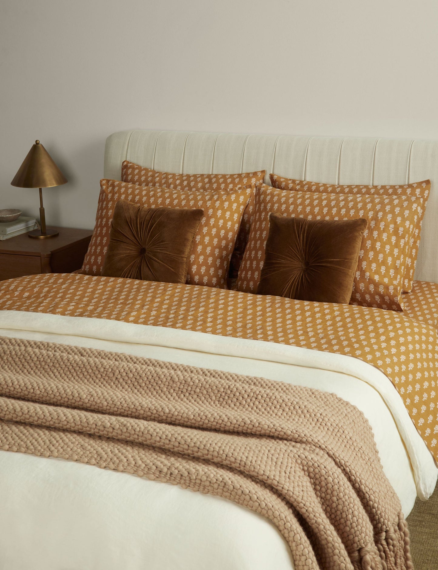 Taie d'oreiller Stanfield en lin et coton