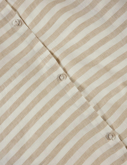 Housse de couette rayée Thayer en lin européen®