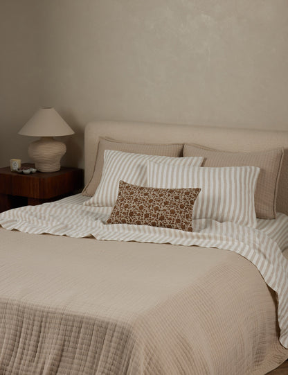 Ensemble de draps Thayer en lin européen rayé®