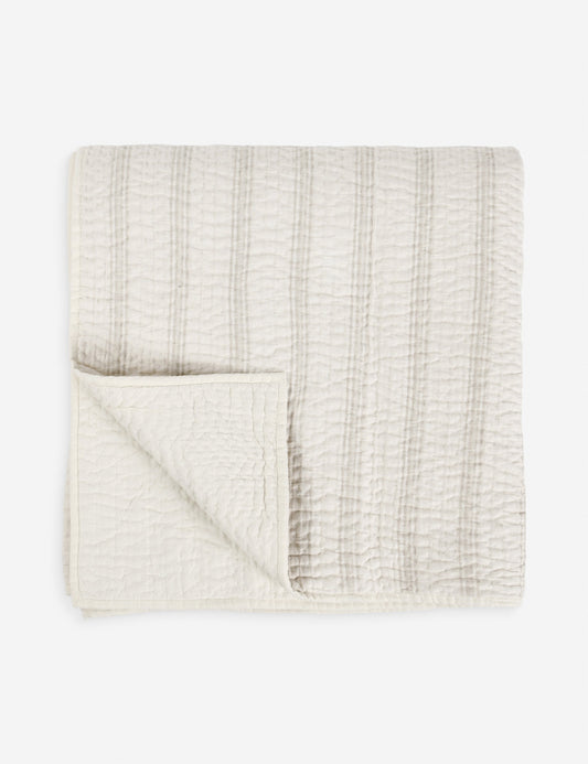 Couette Tiah en lin mélangé