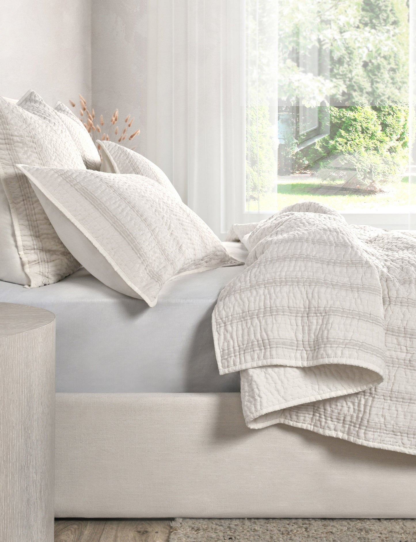 Couette Tiah en lin mélangé