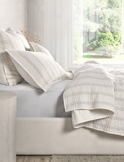 Couette Tiah en lin mélangé