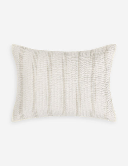 Taie d'oreiller Tiah en lin mélangé