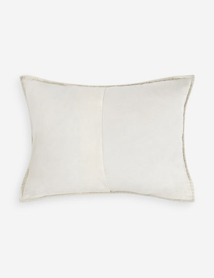 Taie d'oreiller Tiah en lin mélangé
