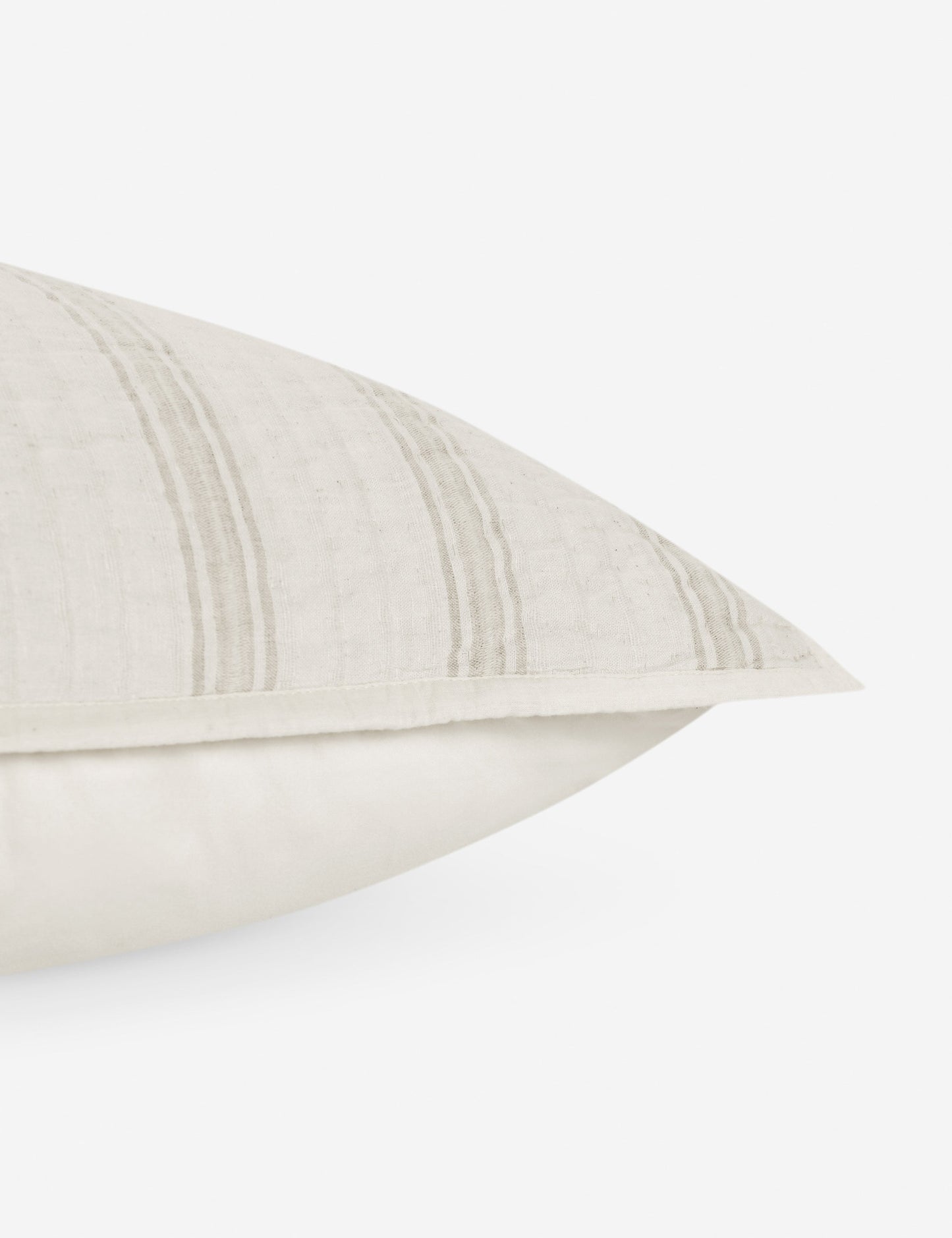 Taie d'oreiller Tiah en lin mélangé