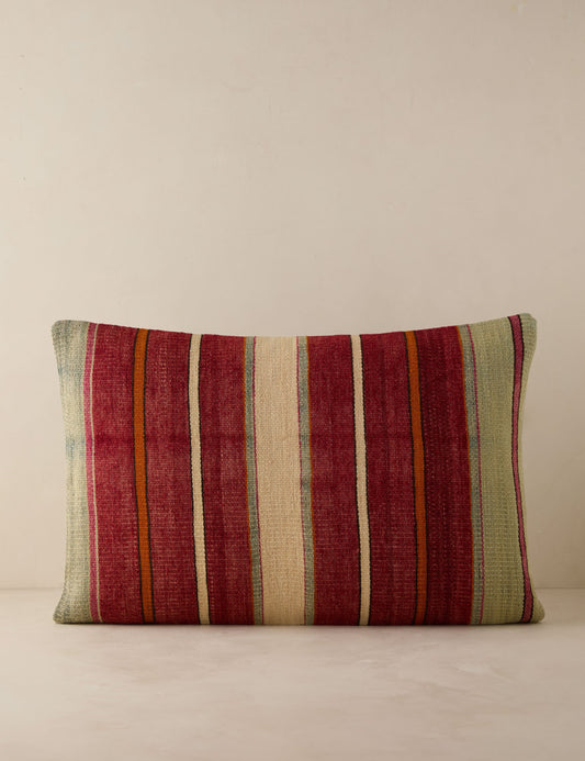 Coussin lombaire vintage n° 224, 16 x 24