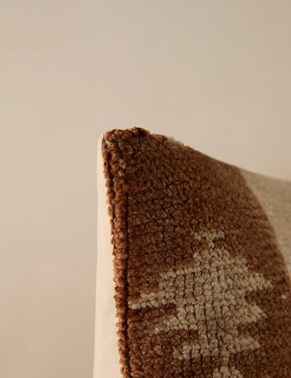 Coussin lombaire vintage n° 252, 16 x 24