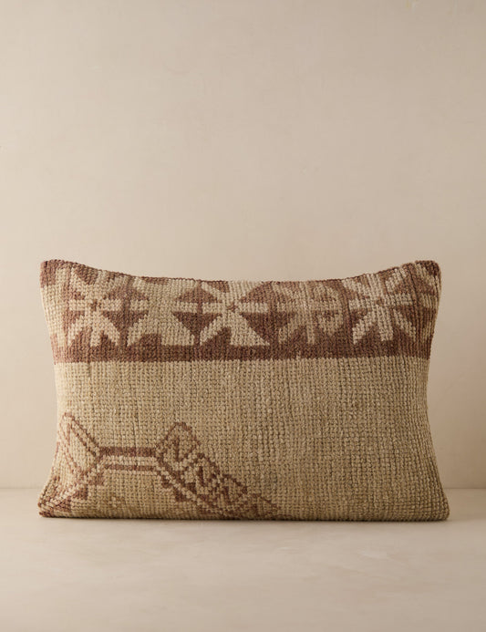 Coussin lombaire vintage n° 255, 16 x 24