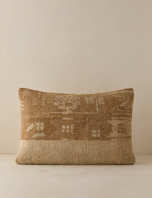 Coussin lombaire vintage n° 175, 16 x 24