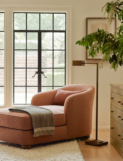 Oreiller en lin contrasté Carys