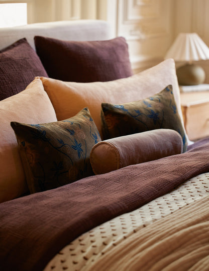 Housse de couette Kingsley en coton texturé