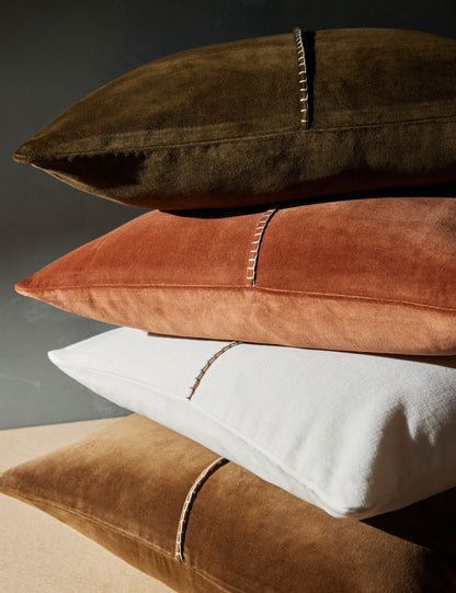 Oreiller en velours Caddie