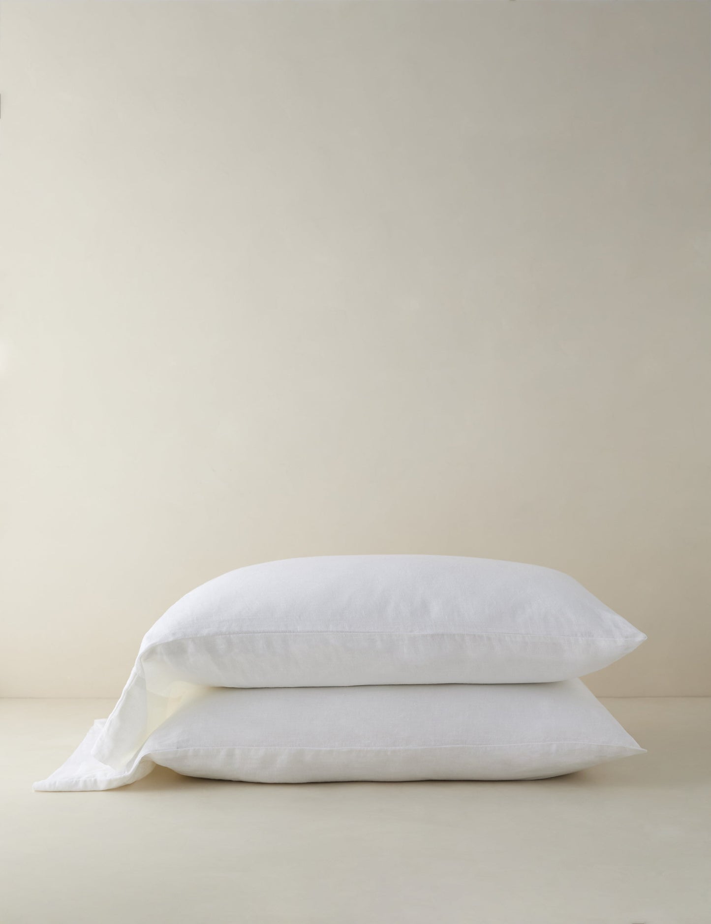 Taies d'oreiller Melia en lin européen® (lot de 2)