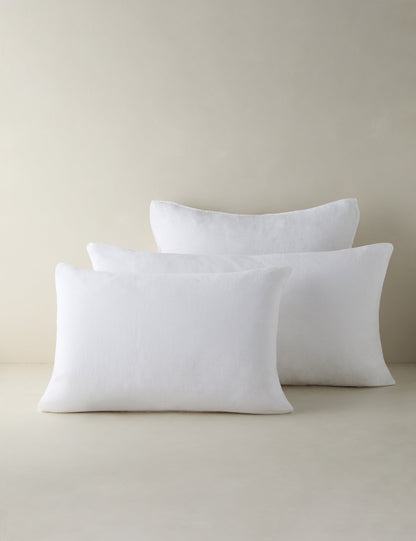 Taie d'oreiller Melia en lin européen®