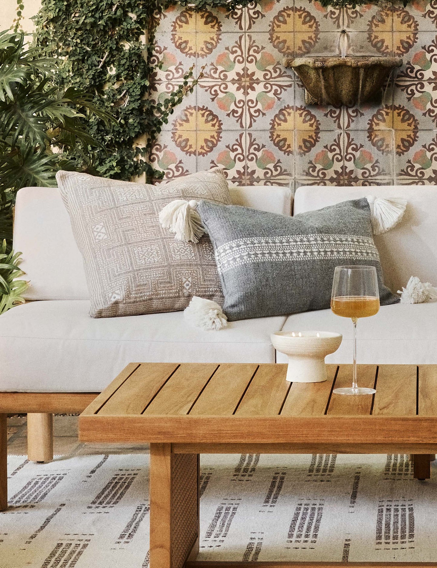 Oreiller d'intérieur/extérieur Marchesa