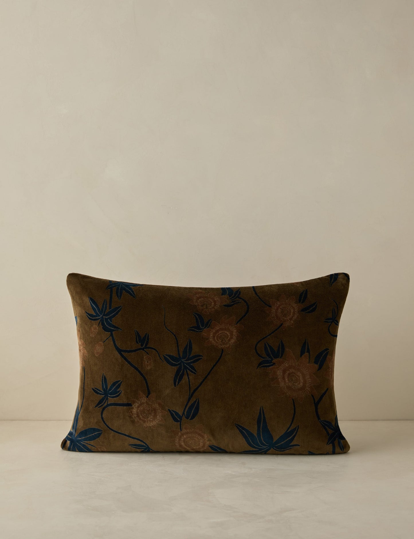 Oreiller en velours Royce