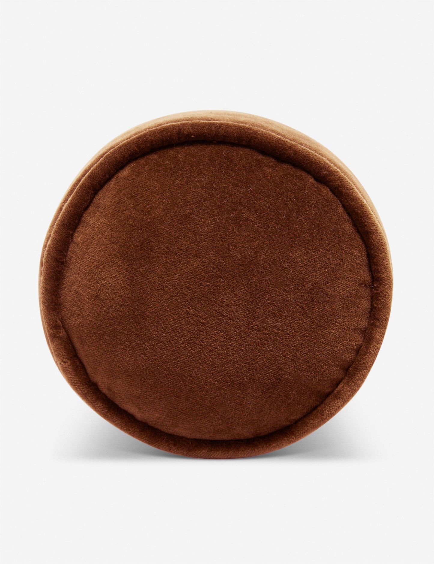 Coussin traversin en velours Sabine