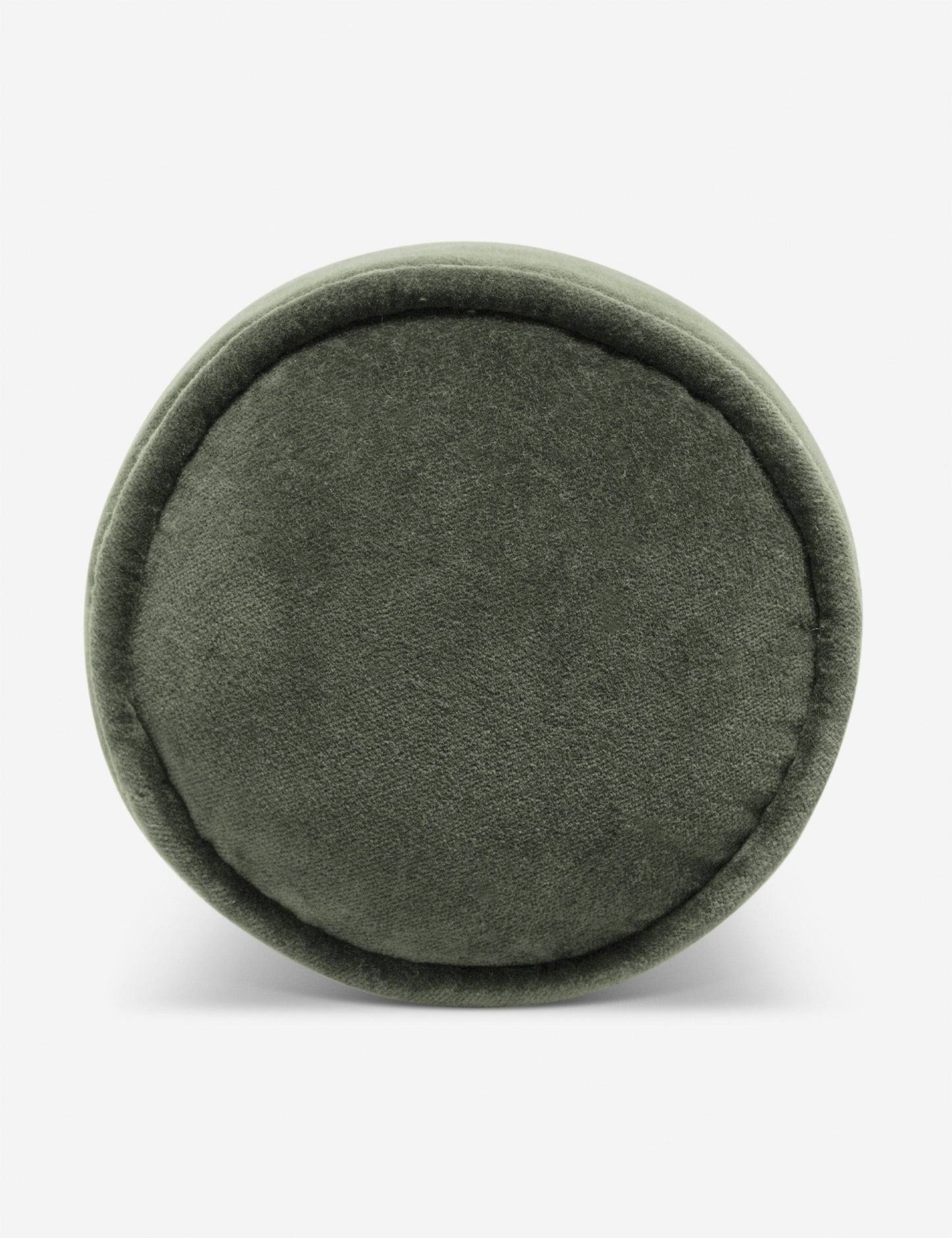 Coussin traversin en velours Sabine