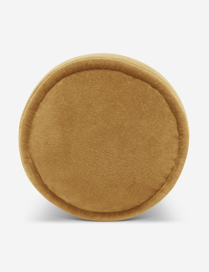 Coussin traversin en velours Sabine