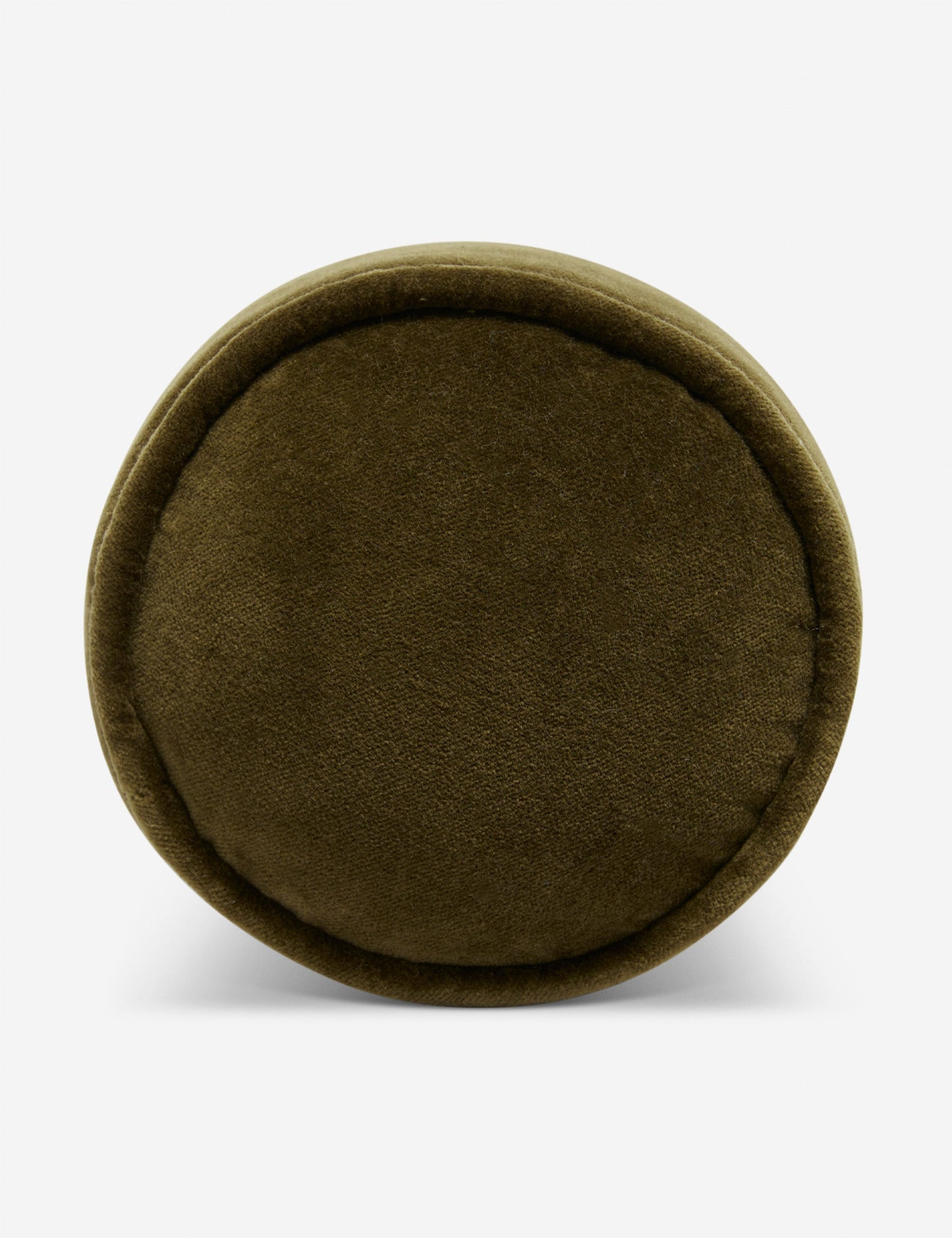 Coussin traversin en velours Sabine