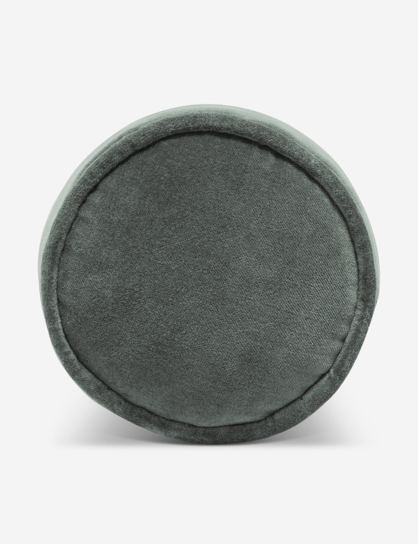 Coussin traversin en velours Sabine