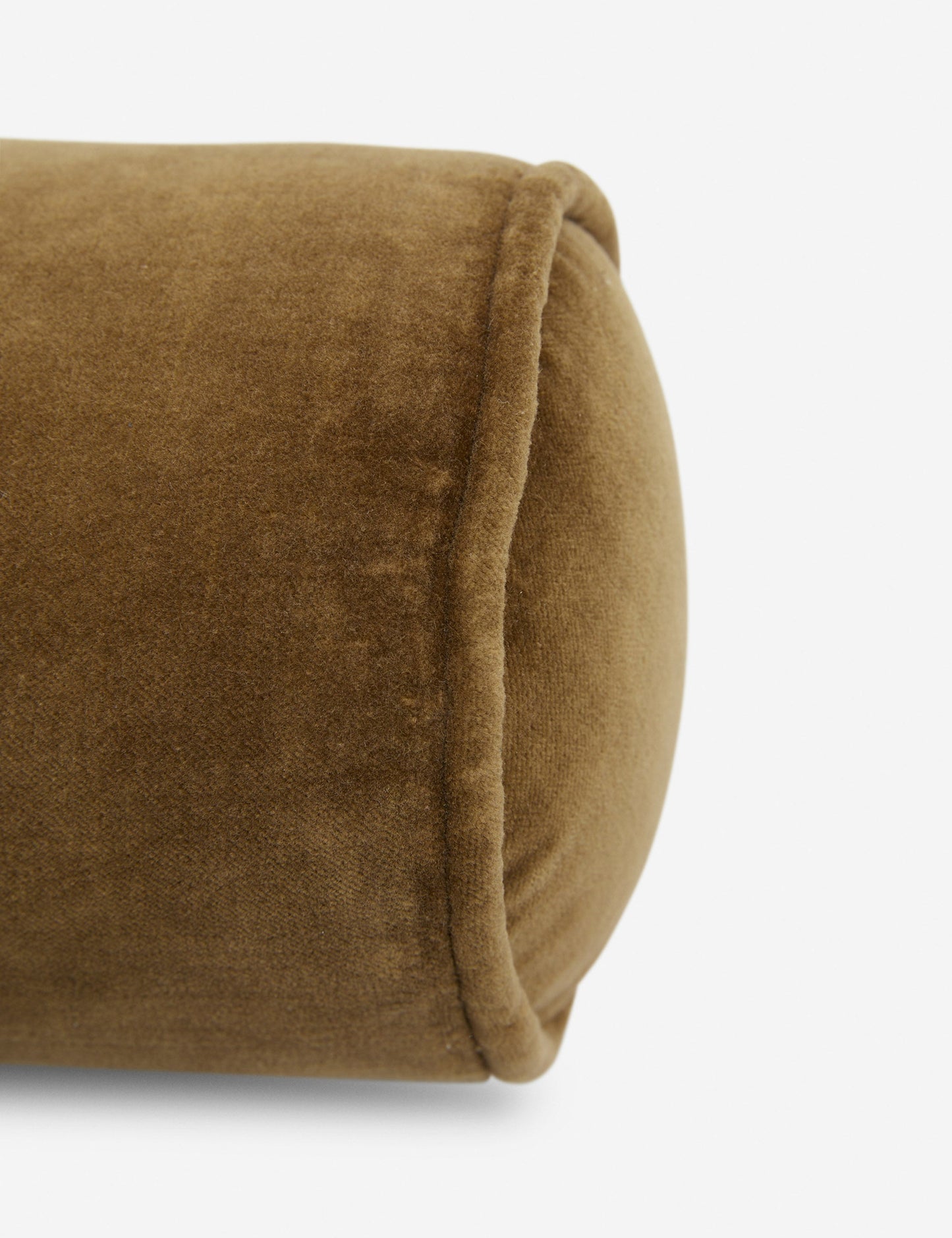 Coussin traversin en velours Sabine