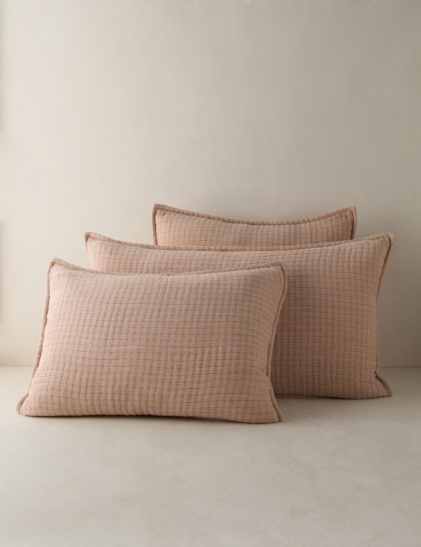 Taie d'oreiller matelassée en coton Somerset