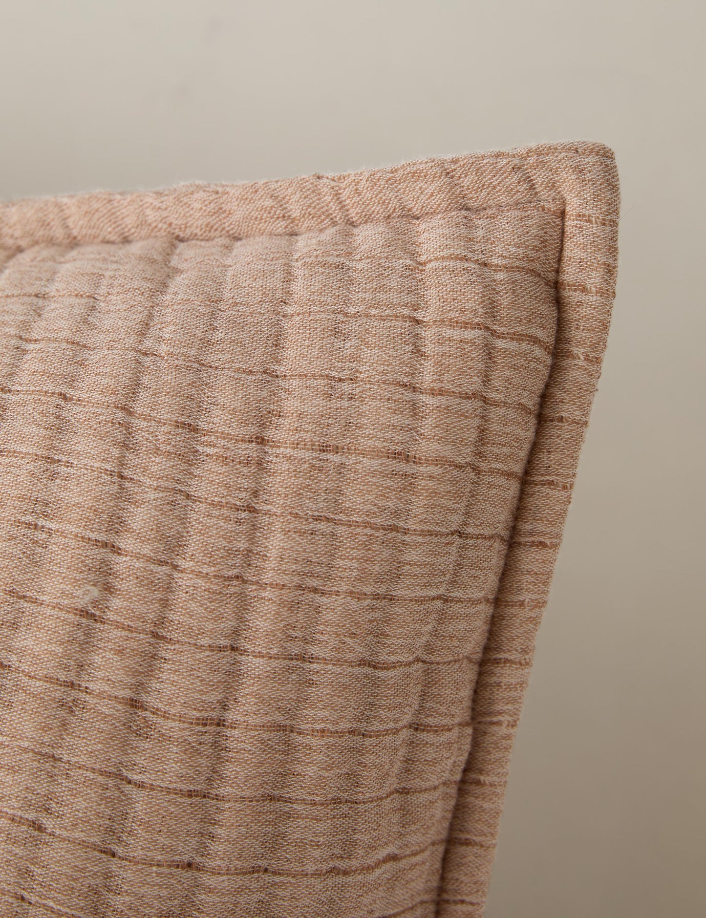 Taie d'oreiller matelassée en coton Somerset